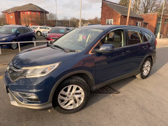 Honda CR-V 1.6 i-DTEC SE 5dr 2WD [Nav/DASP] Estate Diesel Blue